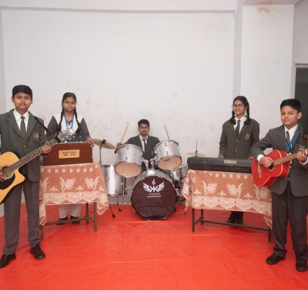 Vocal, instrumental music and Dance